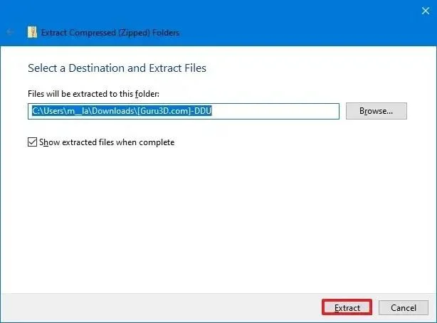 How to completely uninstall graphics driver using DDU on Windows 10