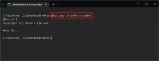 Windows 10da komutla ekran çözünürlüğü nasıl değiştirilir
