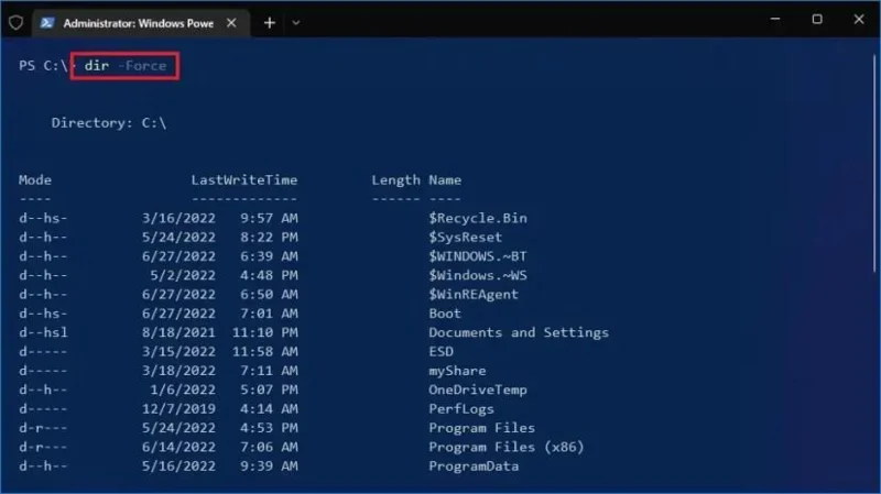 How to show hidden files on Windows 10