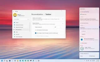 Как отключить уведомление о значке приложения на панели задач в Windows 11