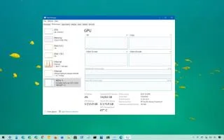Как проверить температуру графического процессора в Windows 10