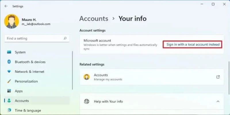 How to fix remote login problem with Microsoft account on Windows 11