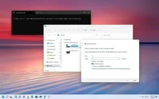 Windows 11de ağ sürücüsü nasıl eşlenir