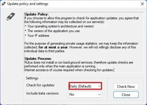 How to create bootable USB drive for Windows 11 with Rufus