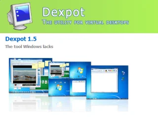 Dexpot: Расширьте рабочее пространство Windows с помощью множества виртуальных рабочих столов.