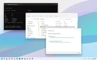 Cómo dejar de compartir carpetas en Windows 11