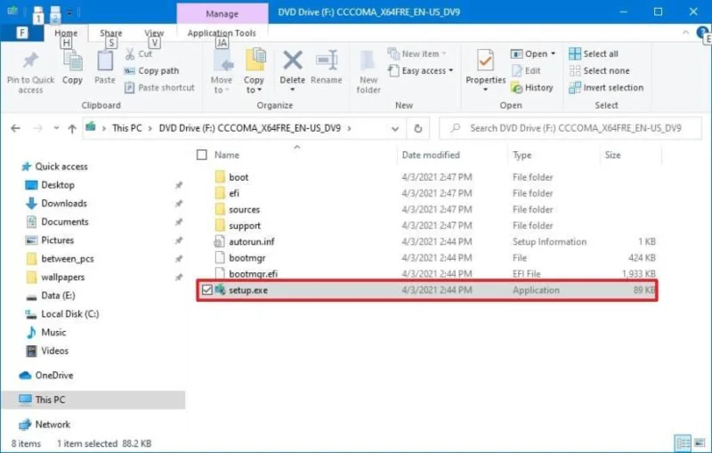 Perform clean install Windows 10 on SSD from USB, ISO, boot, recovery image