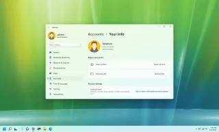 Как переключиться с учетной записи Microsoft на локальную учетную запись в Windows 11