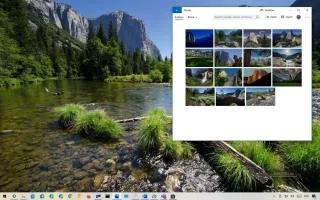 СЦЕНЫ ИЗ YOSEMITE ОТ ИНГО ШОЛТЕСА ТЕМА ДЛЯ WINDOWS 10 (СКАЧАТЬ)