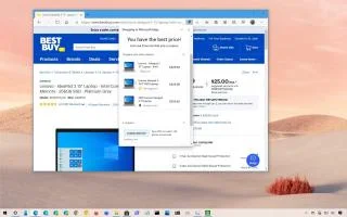 Microsoft Edge получает поддержку купонов и функции покупок