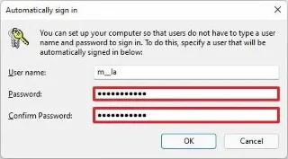 How to remove login password on Windows 11