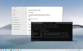 Cách xem tất cả tài khoản người dùng hiện có trên Windows 10