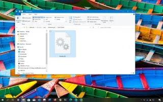 Как удалить сетевую папку с файлом thumbs.db в Windows 10