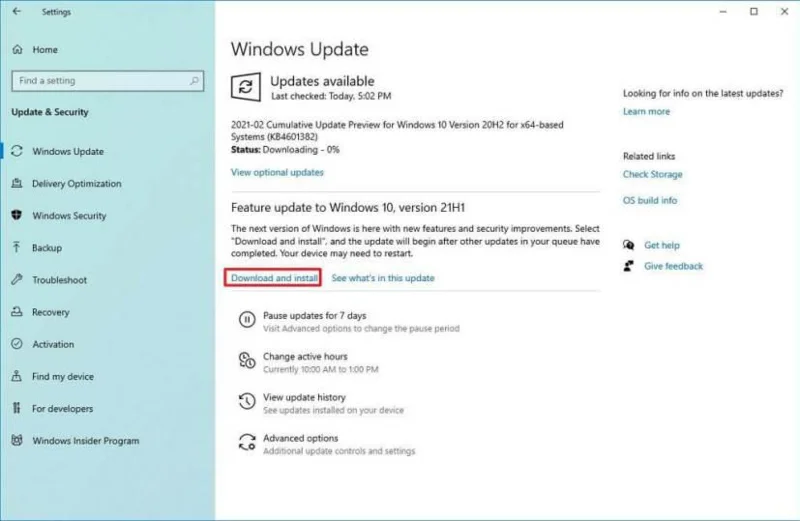 WINDOWS 10 21H1 RELEASES WITH NEW FEATURES IN THE BETA CHANNEL