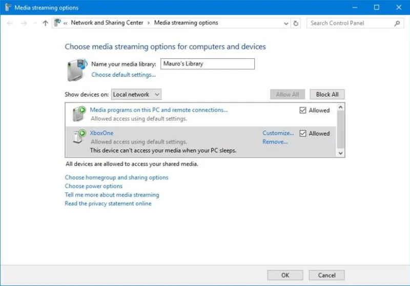 How to turn your PC into a DLNA media server on Windows 10