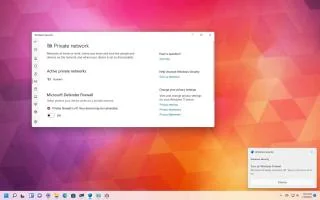 Windows 11de güvenlik duvarı nasıl devre dışı bırakılır