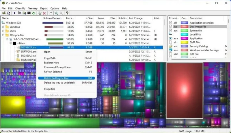 How to see what’s taking up space on drive on Windows 11