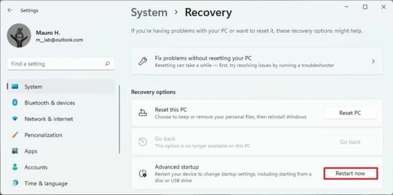 How to start in Safe Mode on Windows 11