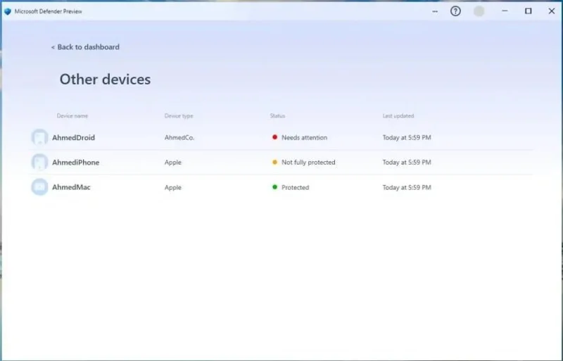 Microsoft Defender app for Windows 11 features and design Microsoft Defender app for Windows 11 features and design