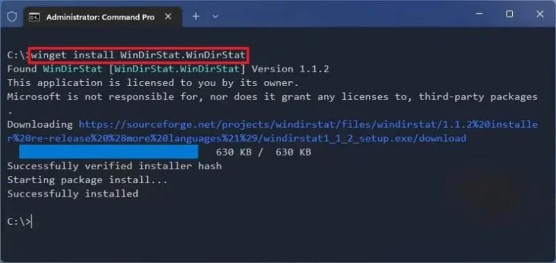 How to see what’s taking up space on drive on Windows 11
