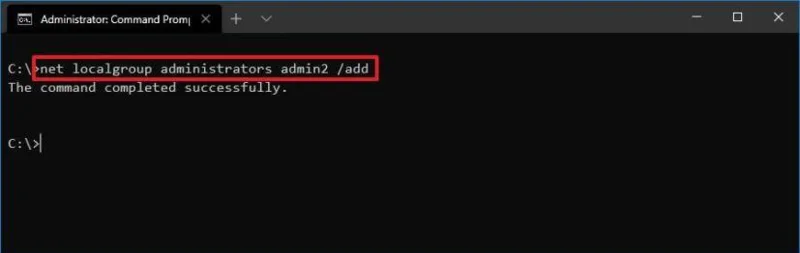 How to create local account on Windows 10