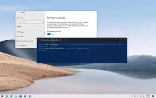 Windows 10da PowerShell kullanarak Uzak Masaüstü nasıl etkinleştirilir