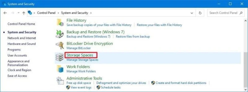 How to optimize pool in Storage Spaces on Windows 10