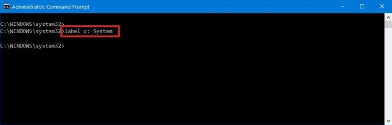 How to change drive label on Windows 10