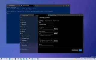 Новые функции терминала Windows появились в версии 1.8