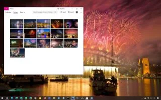 ФЕЙЕРВЕРК НА НОВОГОДНЮЮ ТЕМУ ДЛЯ WINDOWS 10 (СКАЧАТЬ)