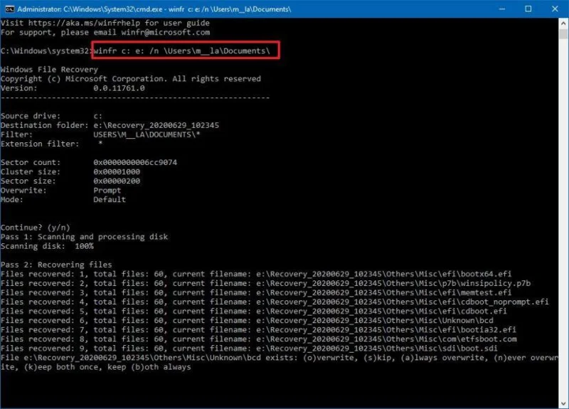 How to recover permanently deleted files on Windows 10