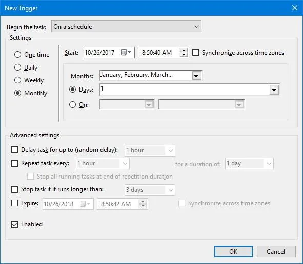 How to delete files older than X days automatically on Windows 10