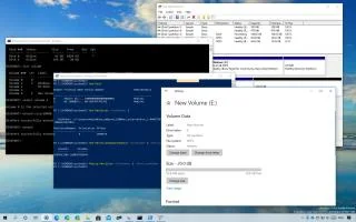 Windows 10da sürücü bölümü nasıl yeniden boyutlandırılır