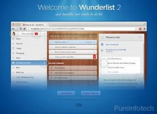 Обзор Wunderlist 2: легко управляйте задачами с элегантным пользовательским интерфейсом на разных платформах