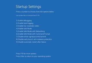 Windows 10da sürücü imza zorlaması nasıl devre dışı bırakılır