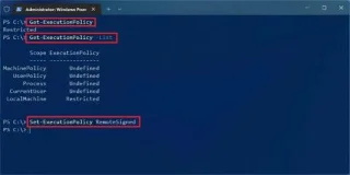 Как изменить политику выполнения для запуска скриптов в PowerShell
