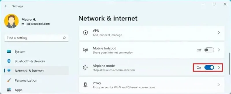 How to quickly enable or disable Wi-Fi connections on Windows 11