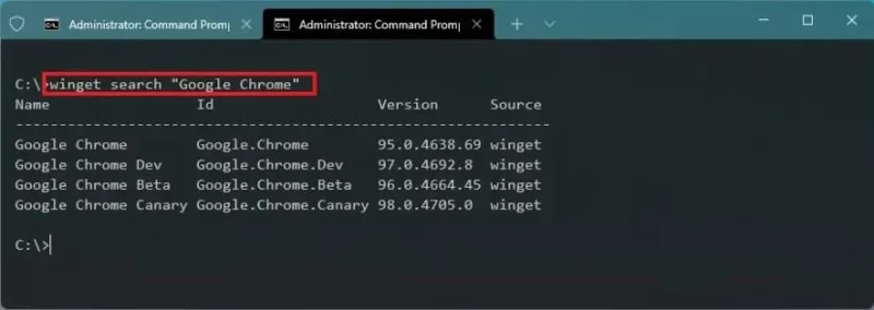How to install multiple apps using winget on Windows 11