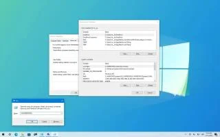 Windows 10daki ortam değişkenlerinin tam listesi