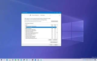 Как разрешить приложениям проходить через брандмауэр в Windows 10