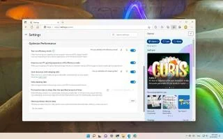 Microsoft Edge получает новые игровые функции для Windows 11, 10
