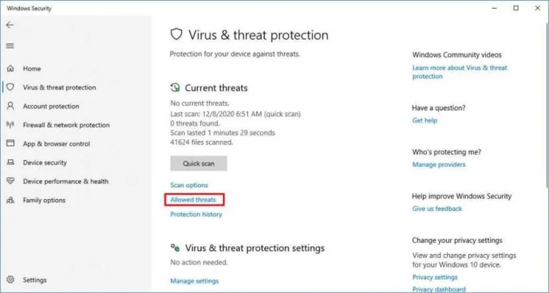 How to block allowed file or app on Microsoft Defender Antivirus