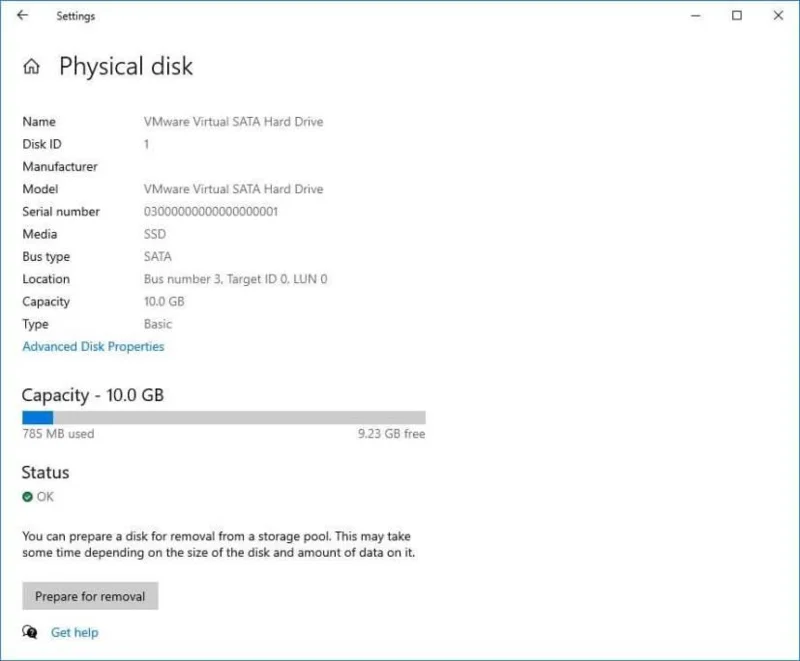 WINDOWS 10 BRINGS STORAGE SPACES TO SETTINGS APP