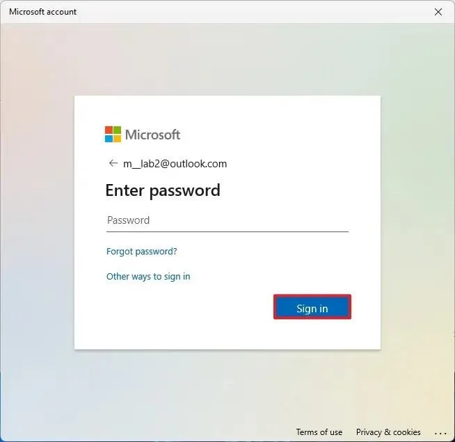 How to link local account with Microsoft account on Windows 11