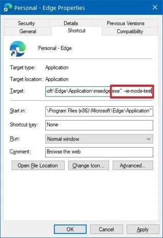 How to enable IE Mode using flags settings on Microsoft Edge