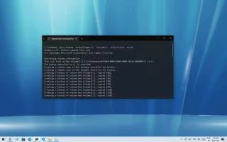 Windows 10da wbAdmin komutu kullanılarak tam yedekleme nasıl oluşturulur