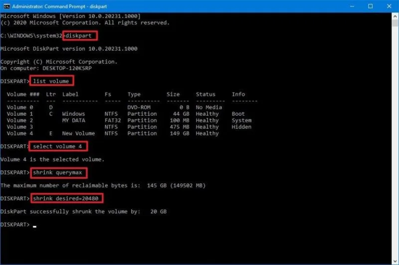 How to resize drive partition on Windows 10
