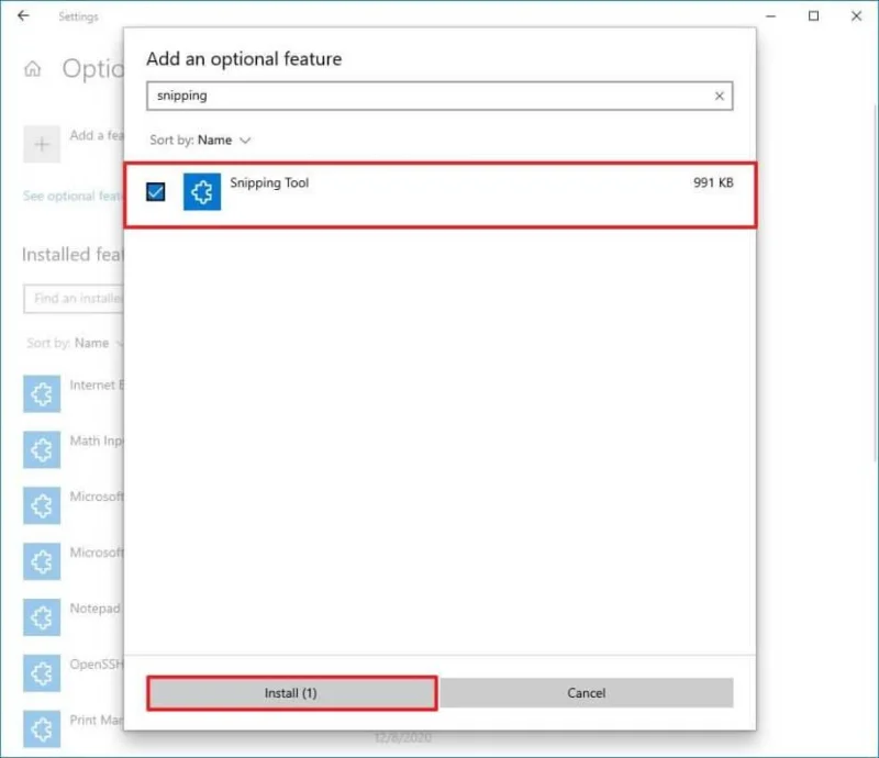 How to uninstall Snipping Tool app on Windows 10