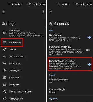 Gboard'da Mors Kodu Nasıl Etkinleştirilir - Android 11