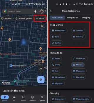 Google Maps : comment voir les restaurants les mieux notés dans votre région